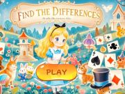 Gra Znajdź różnice: Alice in Wonderland  w Internecie