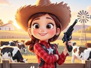 Gra Znajdź różnice: farmę krów  w Internecie