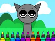 Gra Kolorowanka: Sprunki Incredibox Grey  w Internecie