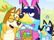 Gra Puzzle Jigsaw: Bluey Easter Dress Up  w Internecie