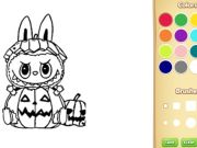 Gra Rysunek i kolorystyka: Labubu w Halloween w Internecie