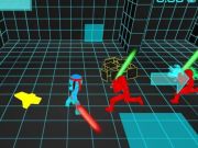 Gra Steakman Neon Battle na mieczach w Internecie