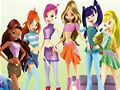 Gra Kolekcja puzzli Winx Club  w Internecie