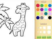 Gra Kolorowanka książka dla dzieci: Light Animal w Internecie