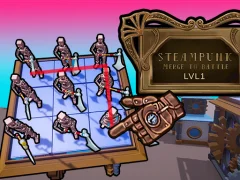 Gra Steampunk Merge To Battle w Internecie