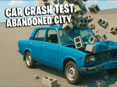 Gra Car Crash Test Abandoned City w Internecie