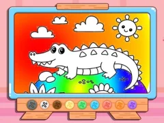 Gra Coloring Book: Crocodile w Internecie