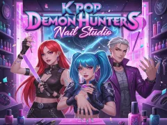 Gra K Pop Demon Hunters Nail Studio w Internecie