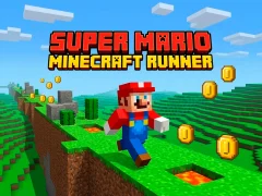 Gra Super Mario MineCraft Runner w Internecie