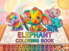 Gra Elephant Coloring Book w Internecie
