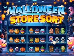 Gra Halloween Store Sort w Internecie