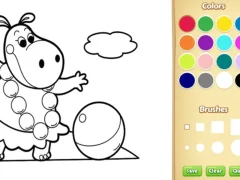 Gra Baby Farm Animals Coloring Book for Kids w Internecie