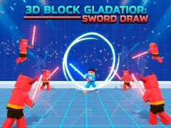 Gra 3D Block Gladiator: Sword Draw w Internecie