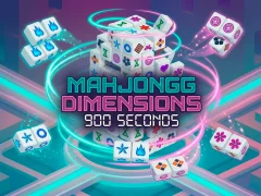 Gra Mahjongg Dimensions 900 seconds w Internecie