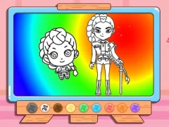 Gra Coloring Book: Kpop Rumi w Internecie