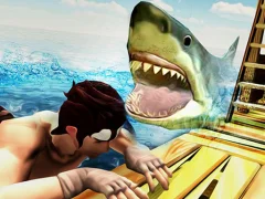 Gra Raft Angry Shark Hunting w Internecie