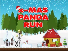 Gra X-mas Panda Run w Internecie