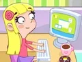 Gra Laura Office Slacking Off w Internecie
