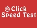 Gra Click Speed Test w Internecie