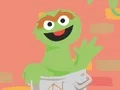 Gra 123 Sesame Street: Oscar's Trash Launch w Internecie