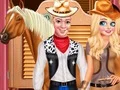 Gra Frozen Couple Cowboy Style w Internecie