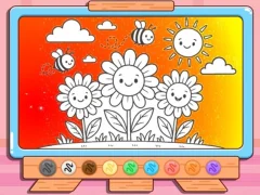 Gra Coloring Book: Happy Flower w Internecie