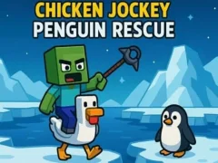 Gra Chicken Jockey: Penguin Rescue w Internecie