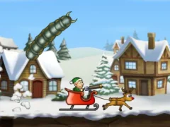 Gra Effing Worms Xmas w Internecie