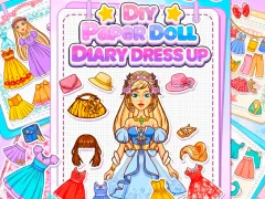 Gra Diy Paper Doll Diary Dress Up w Internecie