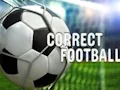Gra Correct football w Internecie