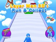 Gra Layer Man 3d Run Collect w Internecie