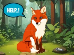 Gra Save The Injured Fox w Internecie