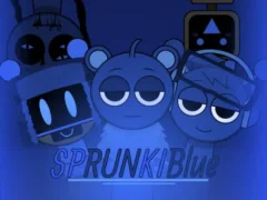 Gra Sprunki Blue Mod w Internecie