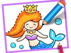 Gra Toddler Drawing: Mermaid w Internecie