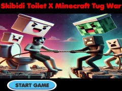 Gra Skibidi Toilet X Minecraft Tug War w Internecie