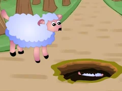 Gra Help Fallen Down Sheep Baby w Internecie
