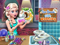 Gra Ice Queen Dish Washing w Internecie