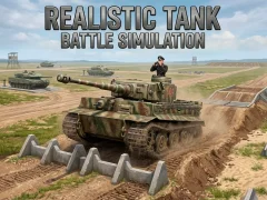 Gra Realistic Tank Battle Simulation w Internecie