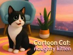Gra Cartoon Сat: naughty kitten w Internecie