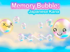 Gra Memory Bubble: Japanese Kana w Internecie