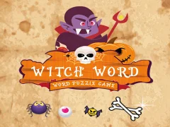 Gra Witch Word Halloween Puzzel Game w Internecie