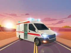 Gra Ambulance Traffic Drive w Internecie