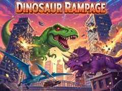 Gra Dinosaur Rampage w Internecie