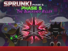 Gra Sprunki Phase 5: The Blackened Killer w Internecie