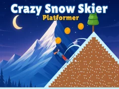 Gra Crazy Snow Skier: Platformer w Internecie
