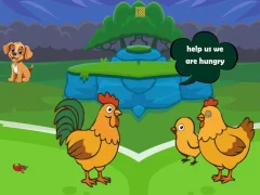 Gra Feed Hungry Hen Family w Internecie