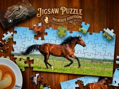 Gra Jigsaw Puzzle Horses Edition w Internecie
