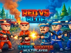 Gra Red vs Blue. Strike Shooter Multiplayer w Internecie