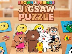 Gra Brown And Friends Jigsaw Puzzle w Internecie