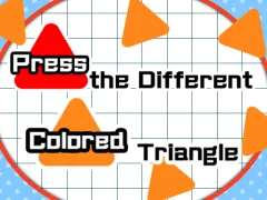 Gra Press The Different Colored Triangle w Internecie